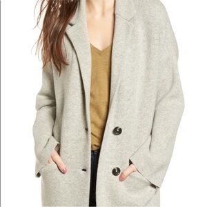 Madewell wool oversized Blazer Sweater Jacket